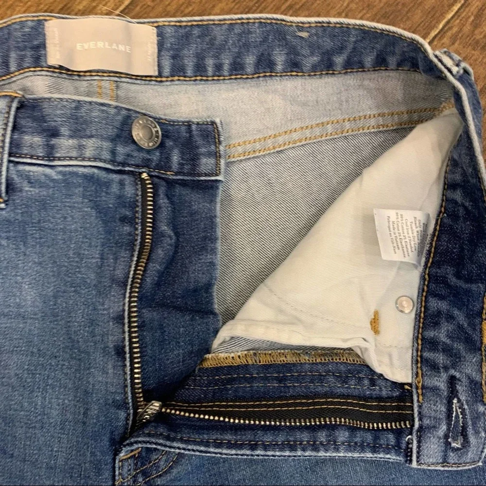 Everlane Regular High Rise Denim Jeans 27R 26" Inseam 2651 - Picture 7 of 8